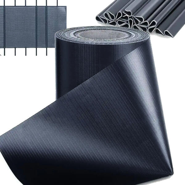 Belátásgátló, sötétszürke színű árnyékoló 19cmx35m, 20db rögzítővel, 450g/m2, UV védelem,