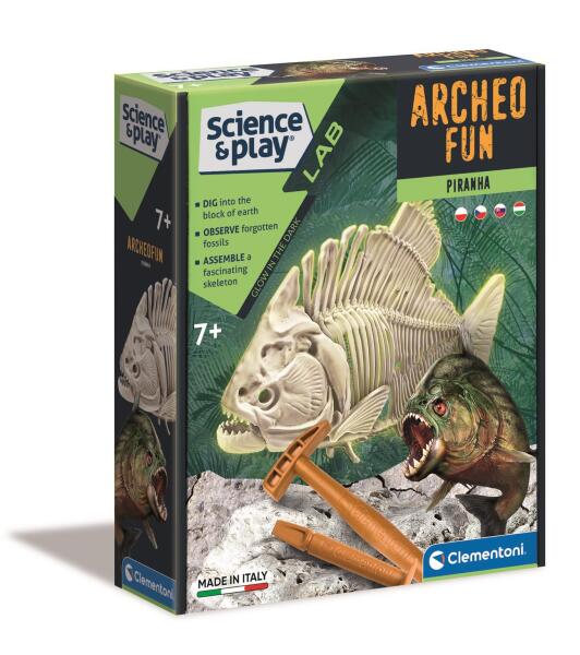 Science & Play Piranha régészeti szett (50189)