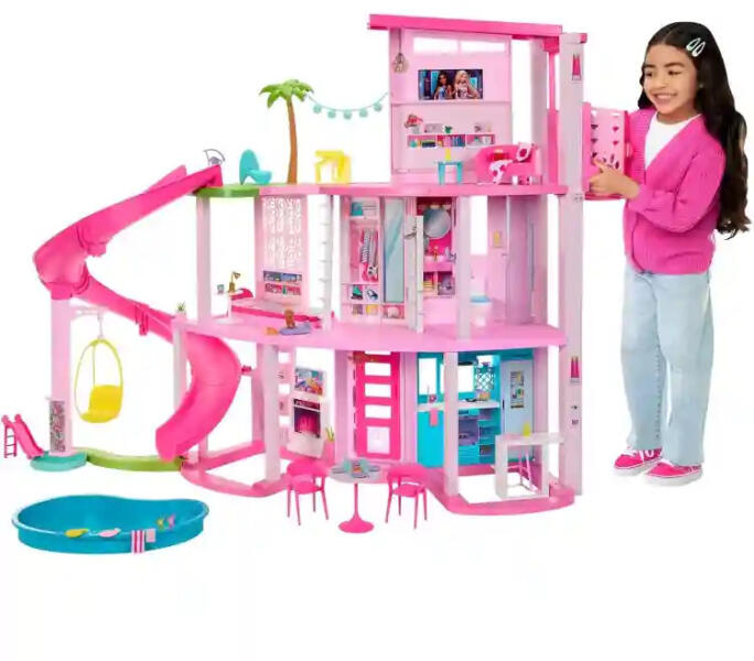 Barbie óriás interaktív álomvilla bútorokkal és kiegészítőkkel (HMX10)