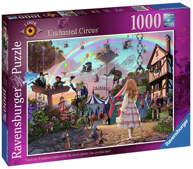Look and Find - Varázslatos cirkusz 1000 db-os (17482)