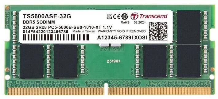 32GB DDR5 5600MHz TS5600ASE-32G