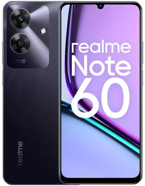 スマートフォン本体 realme Note 60 4GB/128GB Smartphone Realme Note 60, 4GB RAM, 128GB, Dual Sim, 4G
