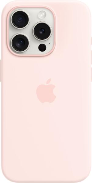 iPhone 15 Pro MagSafe silicone case light pink (MT1F3ZM/A)