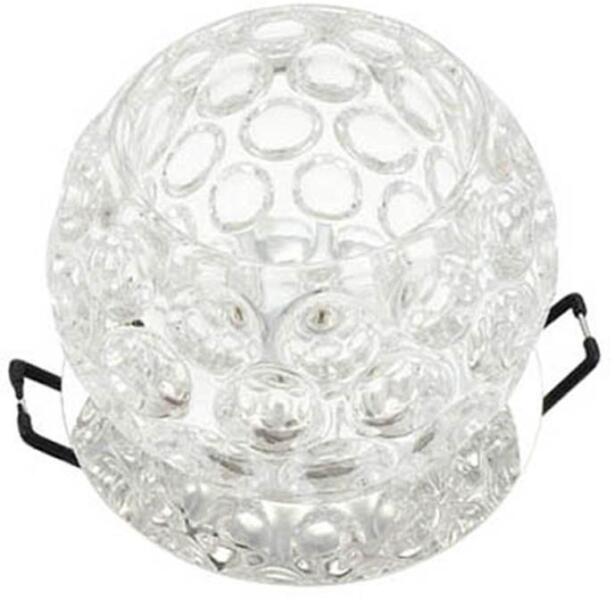Spot Light Fixture Recessed Mounted Round Palace-06 G9 Chrome & Glass Φ80X90mm 2012320 VITO (2190)