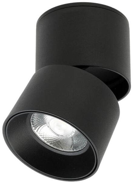 Spot Light Fixture Surface Mounted Lazy-10 10W 950lm Cob 4000K Ø72X98 Black 2102870 VITO (3372)