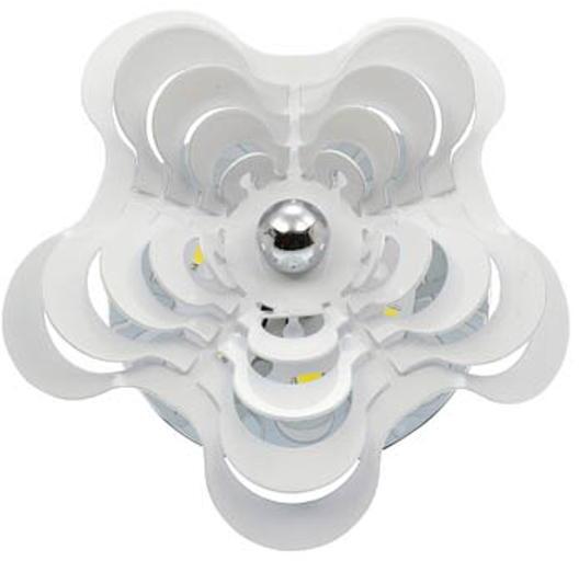 Led Spot Light Fixture Recesssed Mounted Formato F1 Flower 3W 240lm 4200K (Natural White) Φ125X65mm White 2012380 VITO (2145)