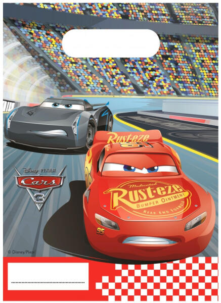 Disney Verdák Arena Race ajándéktasak 6 db-os PNN87801