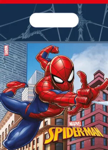 Spiderman Crime Fighter - Pókember ajándéktasak 6 db-os PNN94082