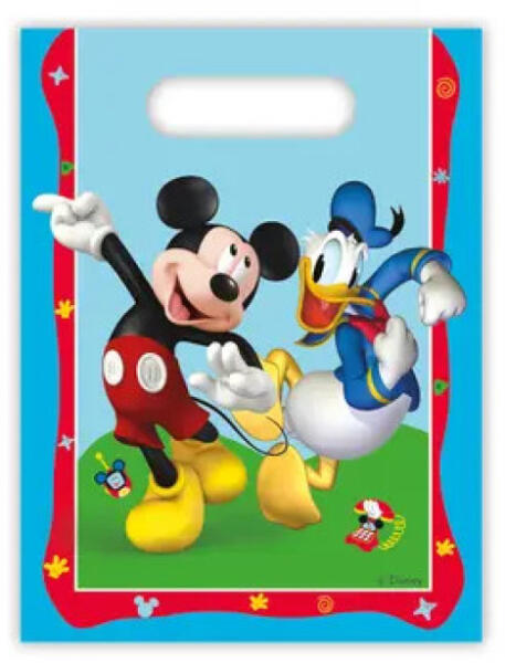 Disney Mickey Rock the House ajándéktasak 6 db-os PNN94061