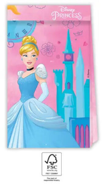 Disney Princess Live your Story Hercegnők papírzacskó 4 db-os FSC PNN93853