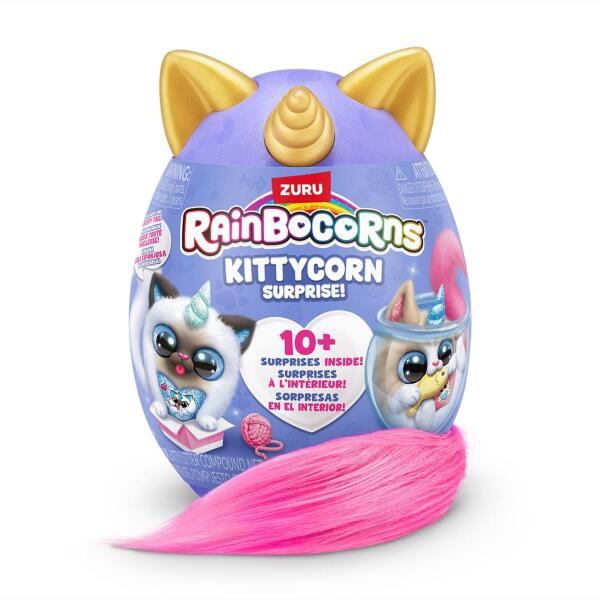 Rainbocorns Kittycorn meglepetés tojás plüssel 1 db