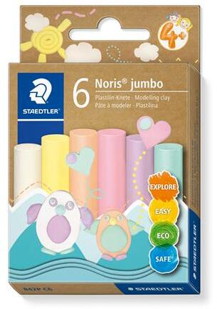Noris® jumbo 6 különböző pasztell szín (TS842PC6)