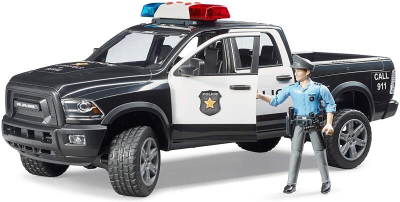 Rendőrségi Dodge RAM 2500 rendőrfigurával (02505)