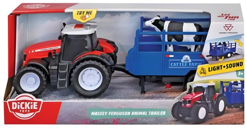 Fendt Farm állatszállító traktor utánfutóval 26cm (203734003)