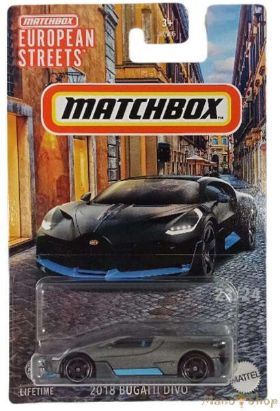 Matchbox - Európa Kollekció - 2018 Bugatti Divo (HVV44)