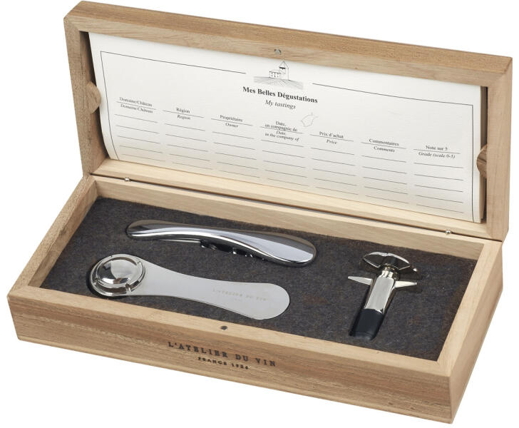 Borkiegészítő készlet MINI COLLECTOR 1, 3 db szett, L'Atelier du Vin (LADV955439)