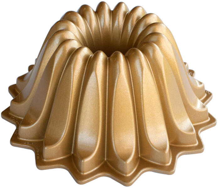 Kuglóf sütőforma LOTUS, arany, Nordic Ware (NW84177)