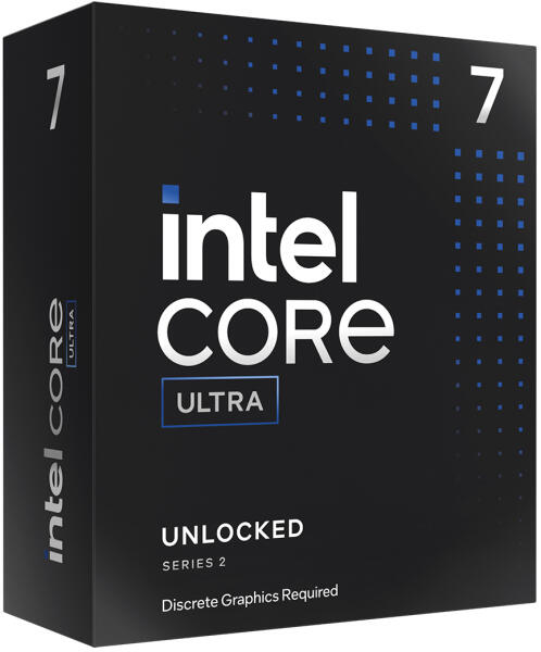 CPU Intel Core Ultra 7 265KF CPU Intel Core Ultra 7 265KF 20-Core 3.3GHz LGA1851 Box (BX80768265KF