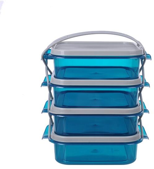 KT-160 4 db-os ételhordószett 4x1.500ml (KT-160) - officedepot