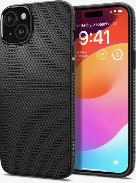 iPhone 15 Liquid Air case matte black (ACS06790)