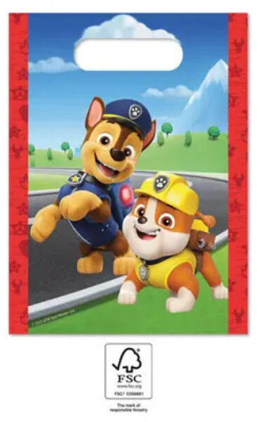 Paw Patrol Rescue Heroes Mancs Őrjárat papír ajándéktasak 4 db PNN95601