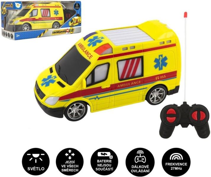 RC mentőautó 20cm
