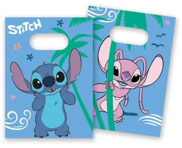 Disney Lilo és Stitch A csillagkutya Angel papír ajándéktasak 4 db-os PNN96915