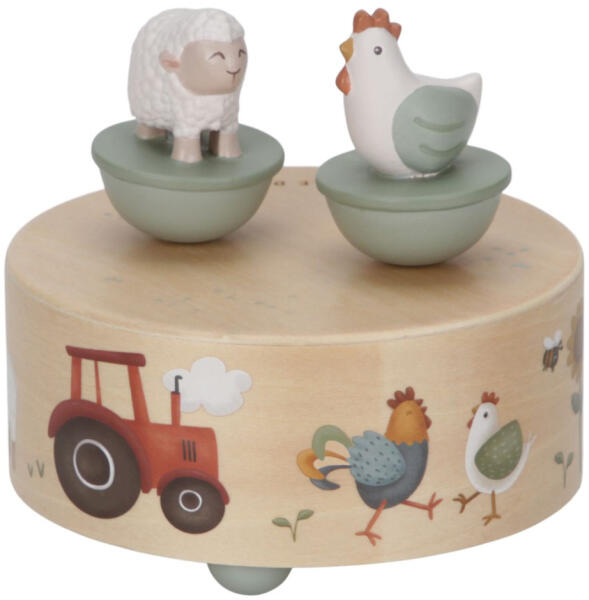 Little Farm mozgó figurás zenedoboz (LD7165)