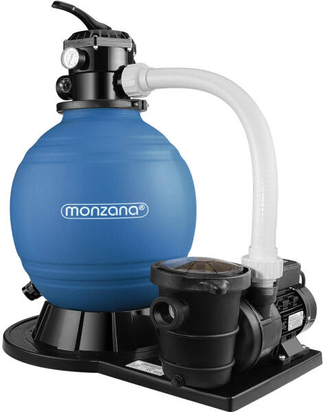 AQUA homokszűrő medencéhez, 15900 l/h, kék