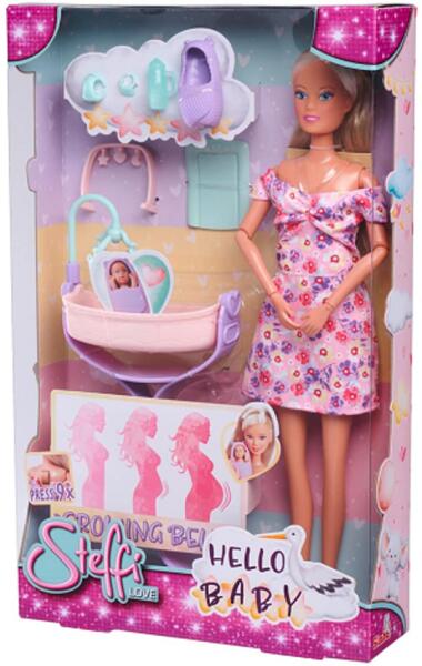 Steffi Love: Hello Baby - Várandós baba játékszett (105733680)
