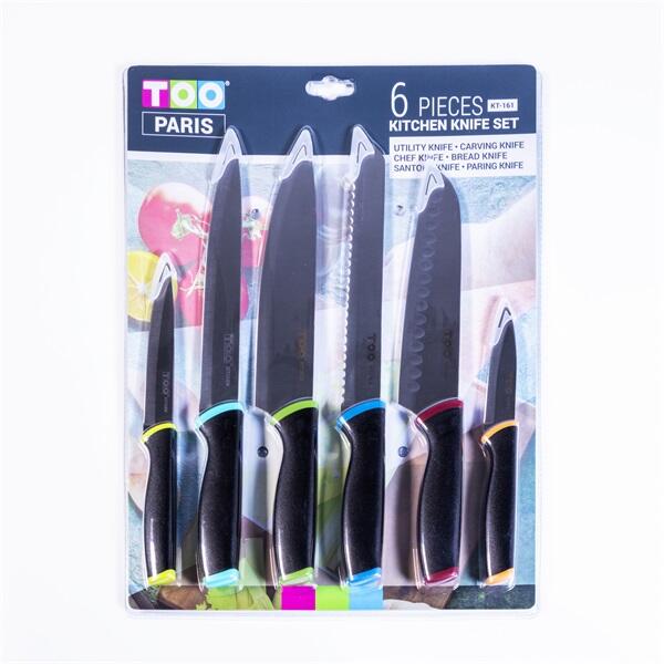 KT-161 Paris 6 db-os konyhakés készlet (KT-161) - officedepot