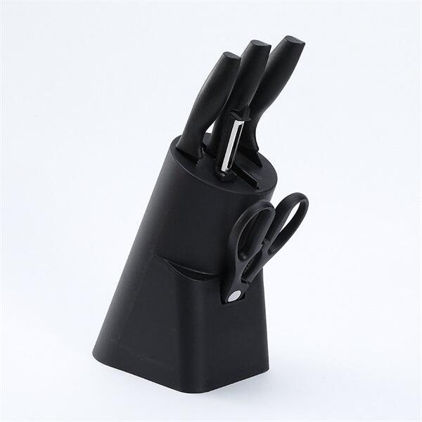 KT-018-BK fekete 6db-os konyhai kés készlet (KT-018-BK)