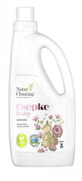 mosógél babapúder illattal 3m+ 1000 ml