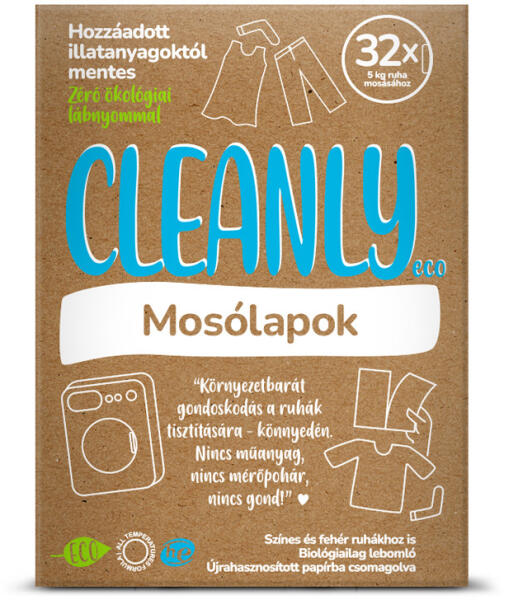 Cleanly eco mosólapok 32 db