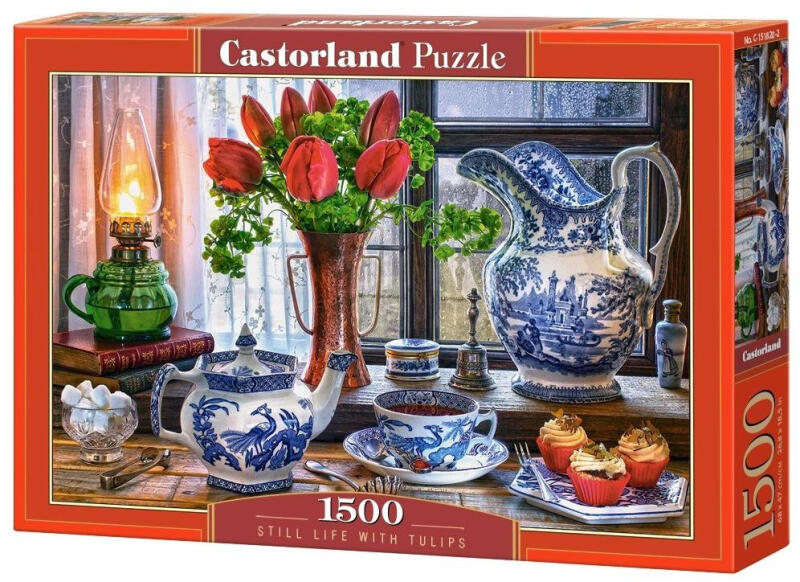 Csendélet tulipánokkal 1500 db-os (C-151820)