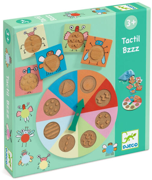 Tactil Bzz kitapintó fejlesztő játék (DJ08259)