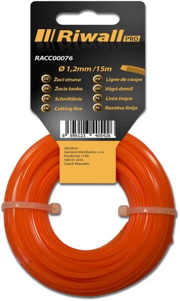 PRO Damil 1, 2 mm, hossz 15m, szögletes (RACC00076) - pepita