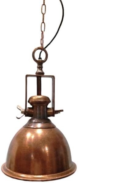 INDUSTRIAL bronz réz függőlámpa