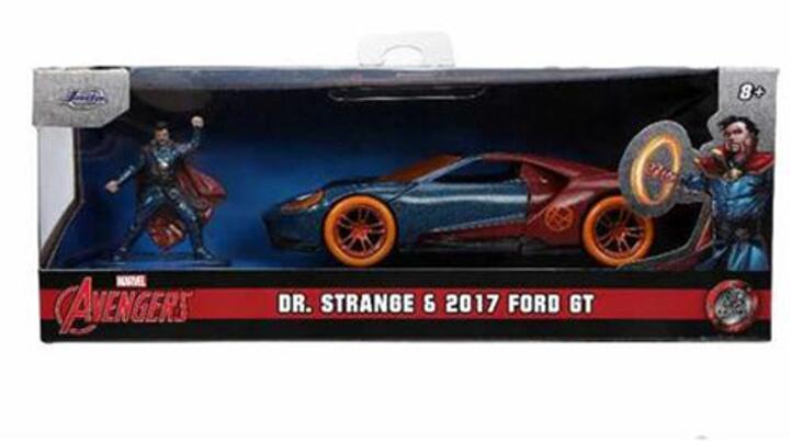 Marvel - Dr. Strange figura és 2017 Ford GT autómodell 1:32 (253223013)