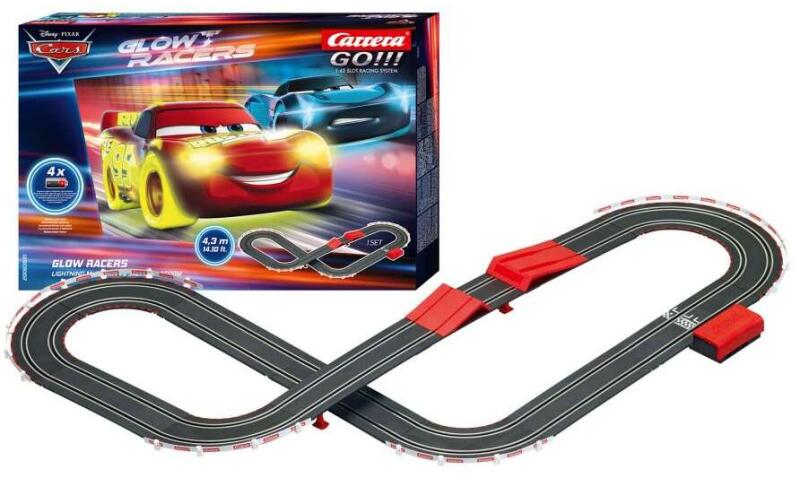 GO!!! Disney Verdák 3 - GLOW versenypálya (63521)
