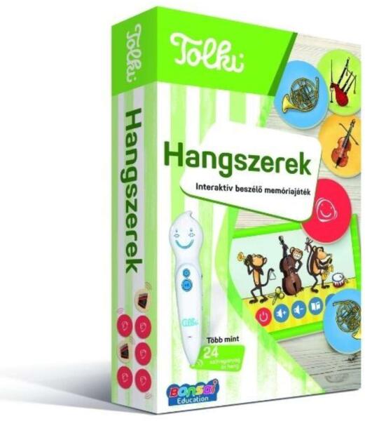 Interaktív beszélő memóriajáték - Hangszerek (88477)