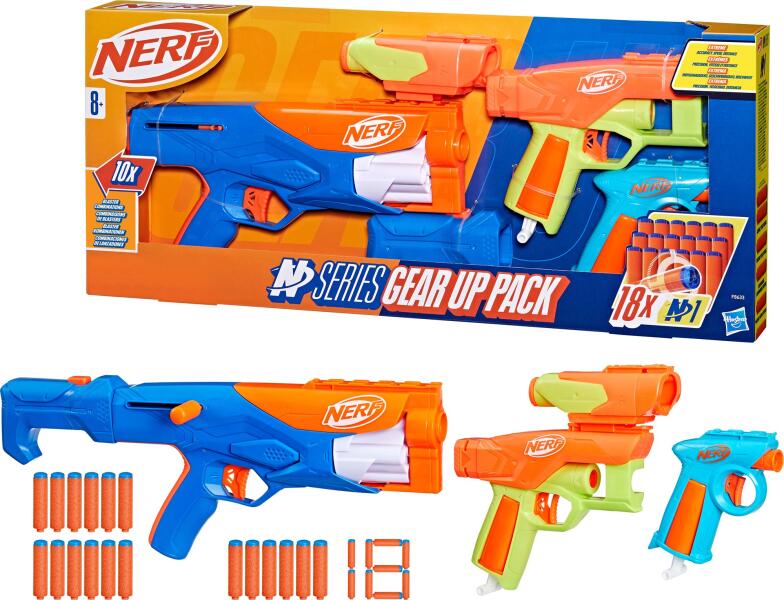 Nerf N Series Gear Up Pack 3 db-os csomag