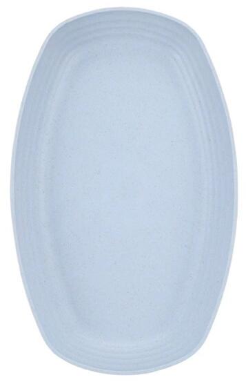 KT-125 4db-os vegyes színekben búzaszalma műanyag tányér szett, 18×29.5cm (KT-125) - officedepot