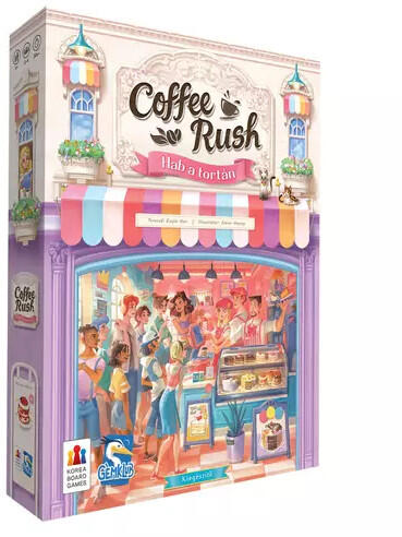 Coffee Rush - Hab a tortán kiegészítő
