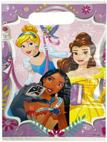 Disney hercegnők Fun műanyag ajándéktasak 10 db ARJ057671D