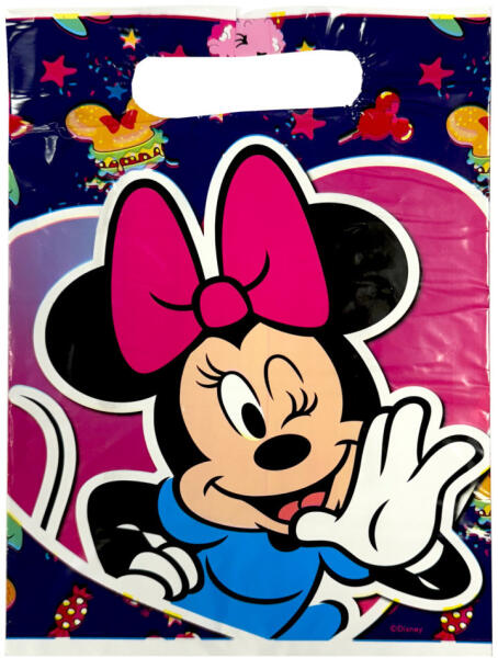 Disney Minnie Snacks műanyag ajándéktasak 10 db ARJ057671C