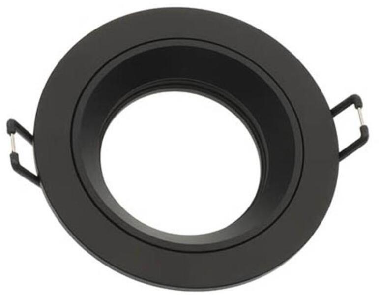 Spot Light Fixture Recesssed Mounted Ola D11 Round Gu10 Φ90X28mm Black 2012560 VITO (2168)