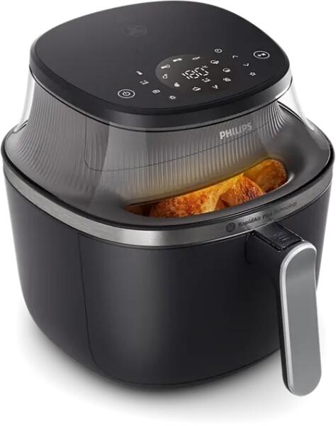 YINGRACE 21 cm Accessoires luchtfriteuse compatibel met Philips XL 6,2 l, Moulinex 5 l, Cosori 4,7 L, Cecotec 5,5 l, vierkante airfryer-accessoires, 5 stuks met bakpapier voor luchtfriteuse