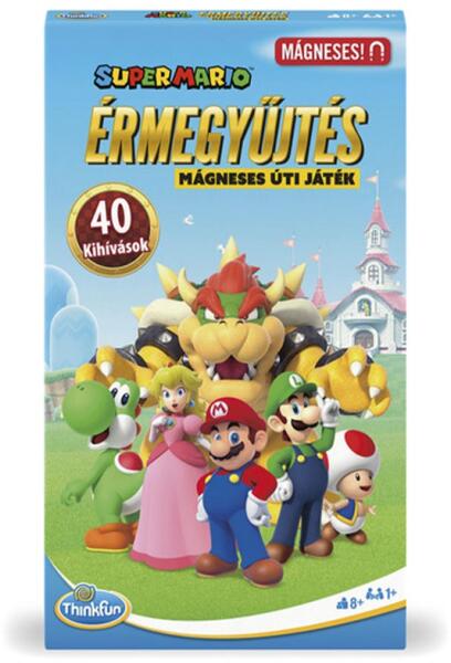 Super Mario - Érmegyűjtés mágneses útijáték (9290)
