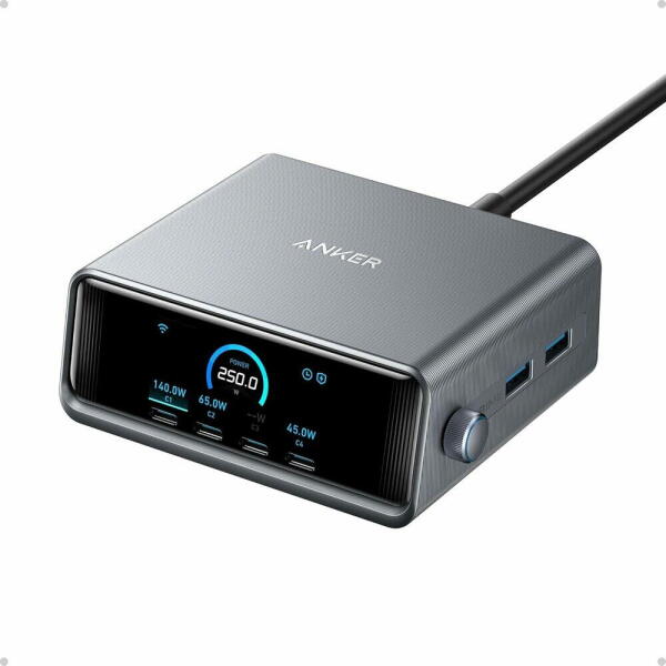 Anker Incarcator si statie incarcare Prime 250W, Ultra-Fast 6-Port